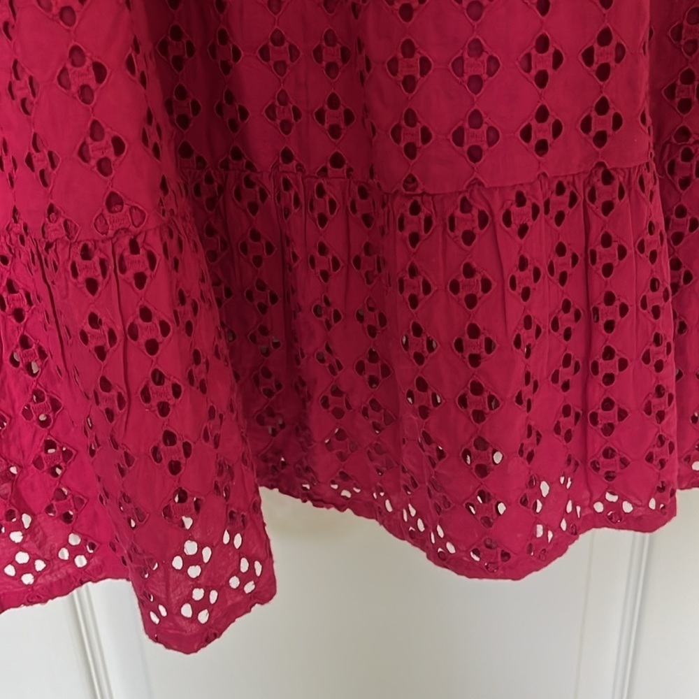 🆕 La Blanca Resortwear Dress Coverup Magenta Size L - Picture 6 of 11